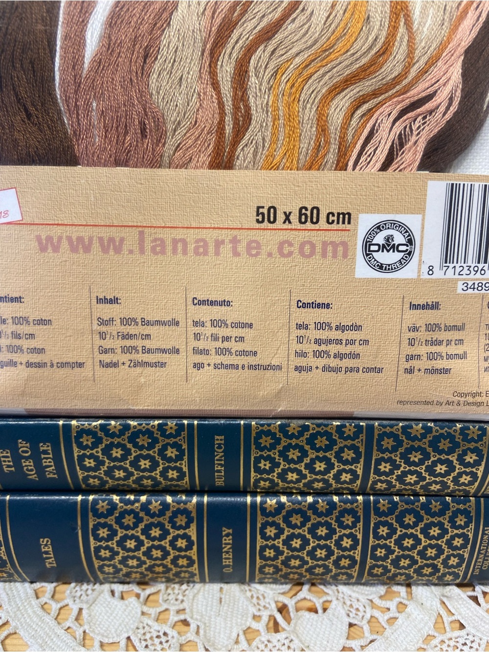 Lanarte Counted Cross Stitch Kit Swan 34890 - Picture 7 of 8